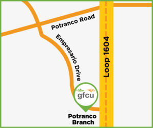 Potranco Branch map